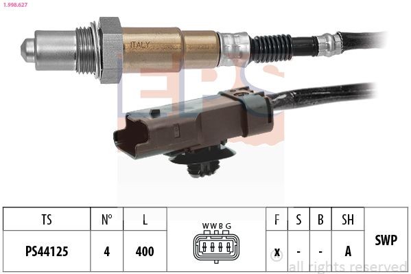 EPS Lambda sensor Article number: 1.998.627 cheaply