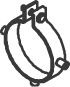 DINEX Clamp, exhaust system Article number: 28841 cheaply