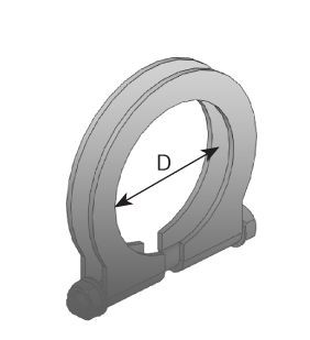 DINEX Clamp, exhaust system Article number: 28865 cheaply
