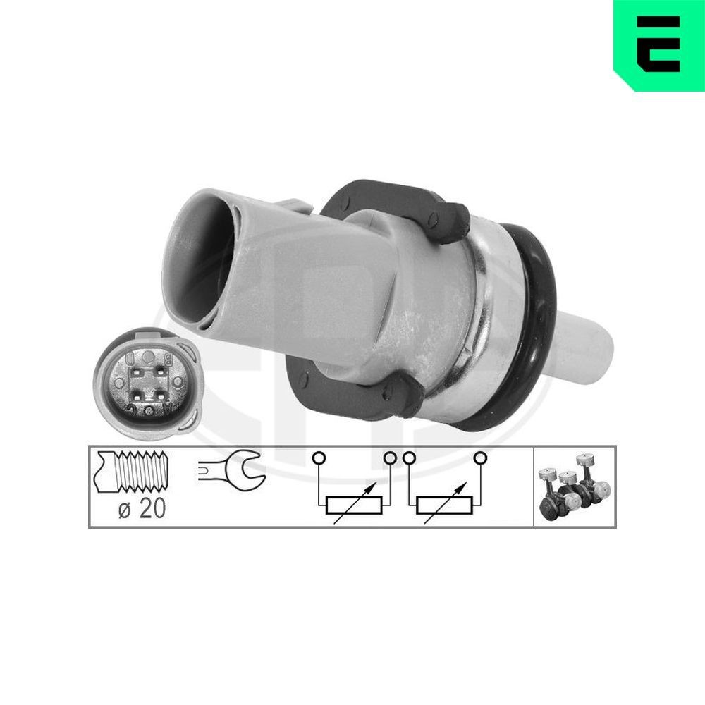 ERA Sensor, kølevæsketemp. Varenummer: 330141 billige
