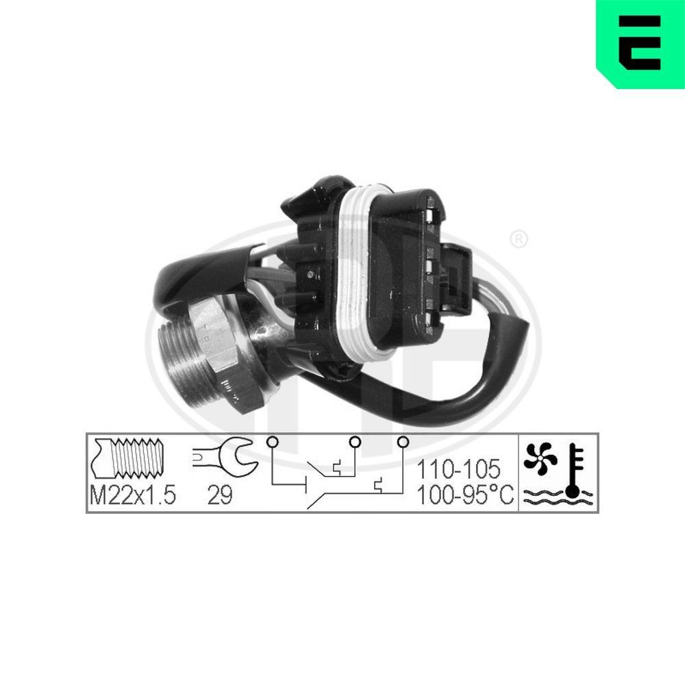ERA Temperature Switch, radiator fan Article number: 330304 cheaply