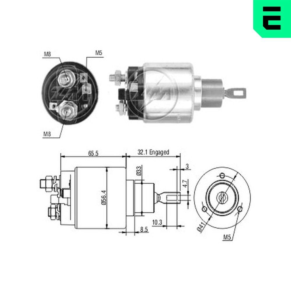 ERA Starter solenoid Article number: ZM674 cheaply