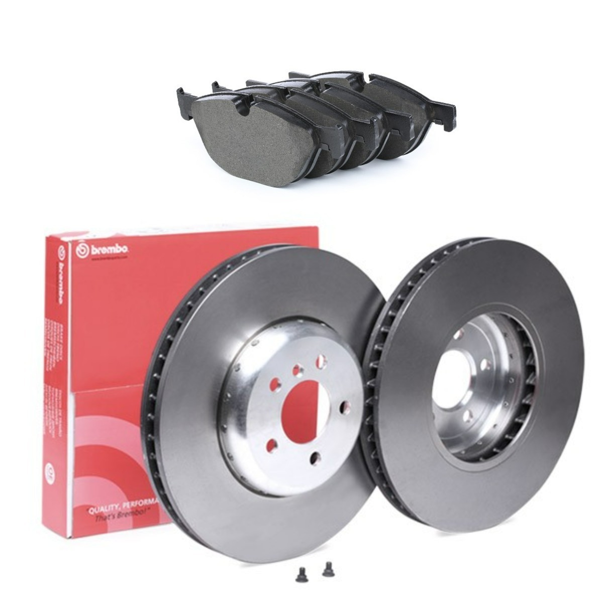 BREMBO Brake discs and pads set Article number: BRB3405N0527 cheaply