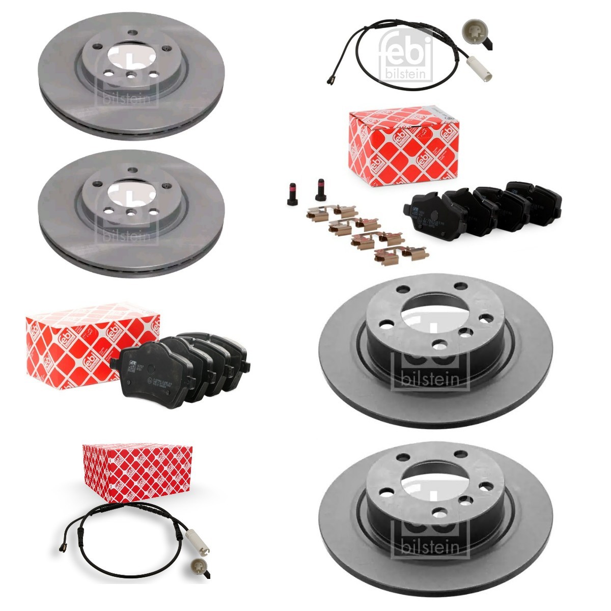 FEBI BILSTEIN Brake discs and pads set Article number: FBL3405FR082 cheaply