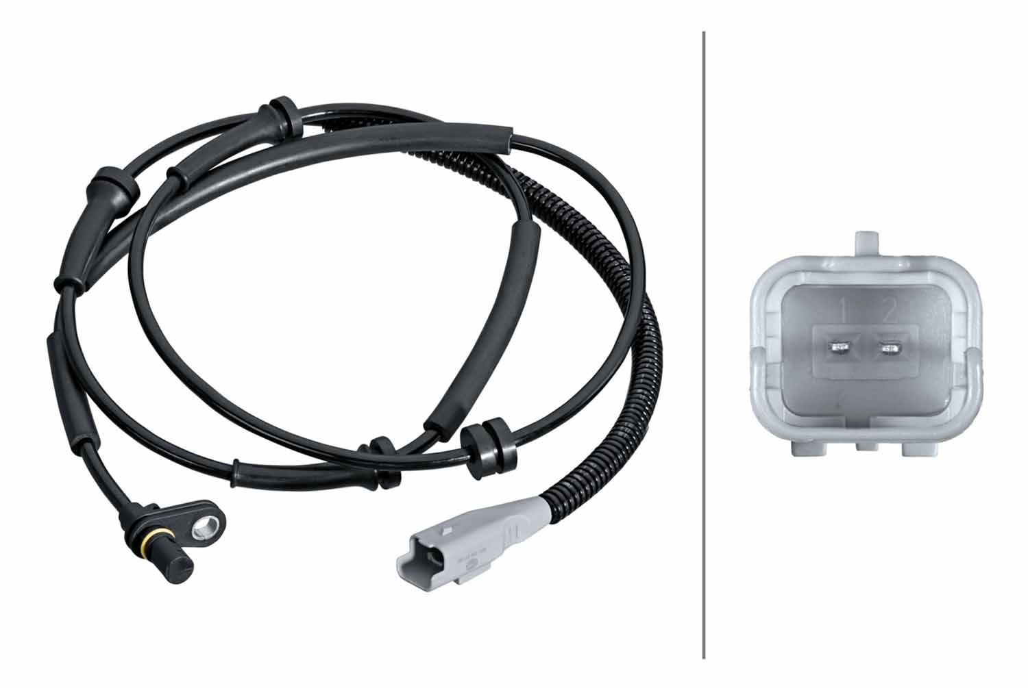 HELLA ABS sensor Article number: 6PU 358 217-981 cheaply