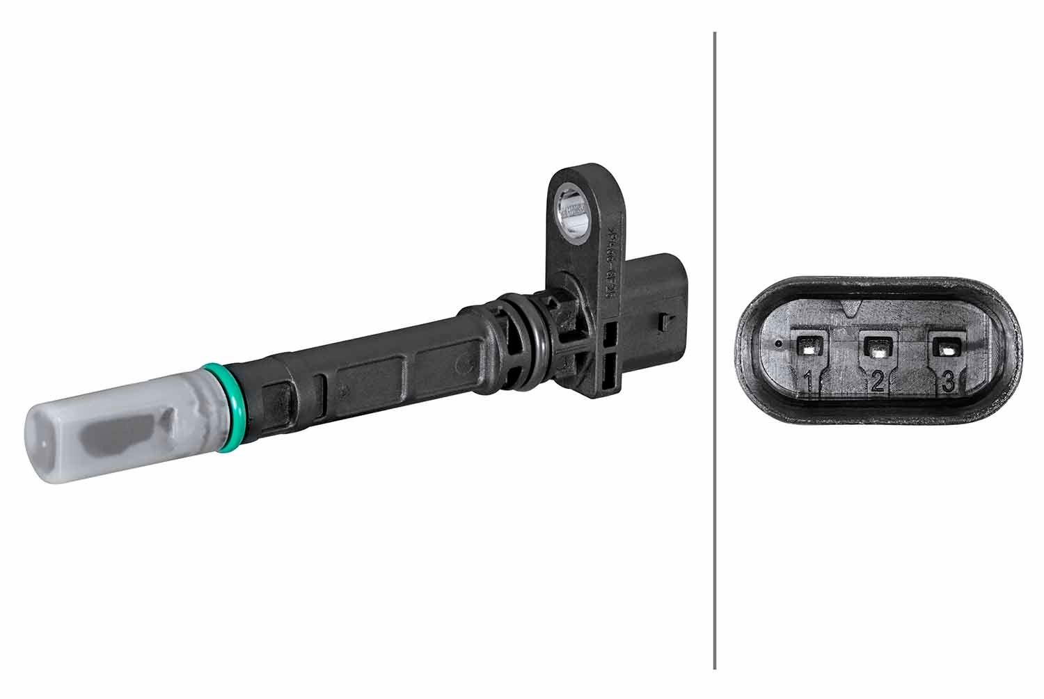 HELLA Crankshaft sensor Article number: 6PU 358 381-481 cheaply