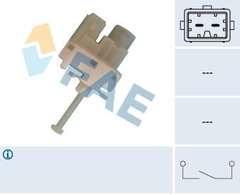 FAE Brake Light Switch Article number: 24820 cheaply