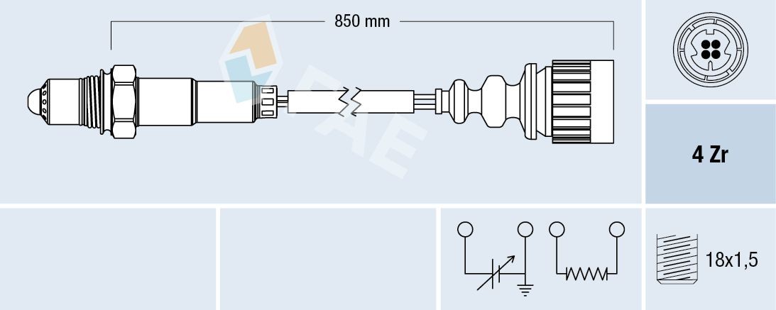 FAE Switch, clutch control (cruise control) Article number: 24860 cheaply