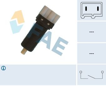 FAE Switch, clutch control (cruise control) Article number: 24870 cheaply