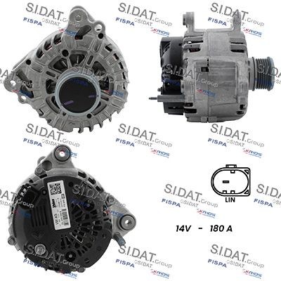 SIDAT Generator Varenummer: A12VA1465 billige