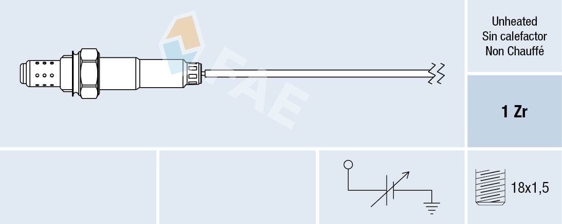FAE Lambda sensor Article number: 77001 cheaply