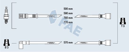 FAE RPM Sensor, engine management Article number: 79015 cheaply
