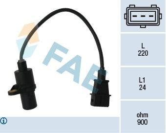 FAE RPM Sensor, engine management Article number: 79049 cheaply
