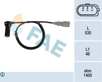 FAE Crankshaft sensor Article number: 79131 cheaply