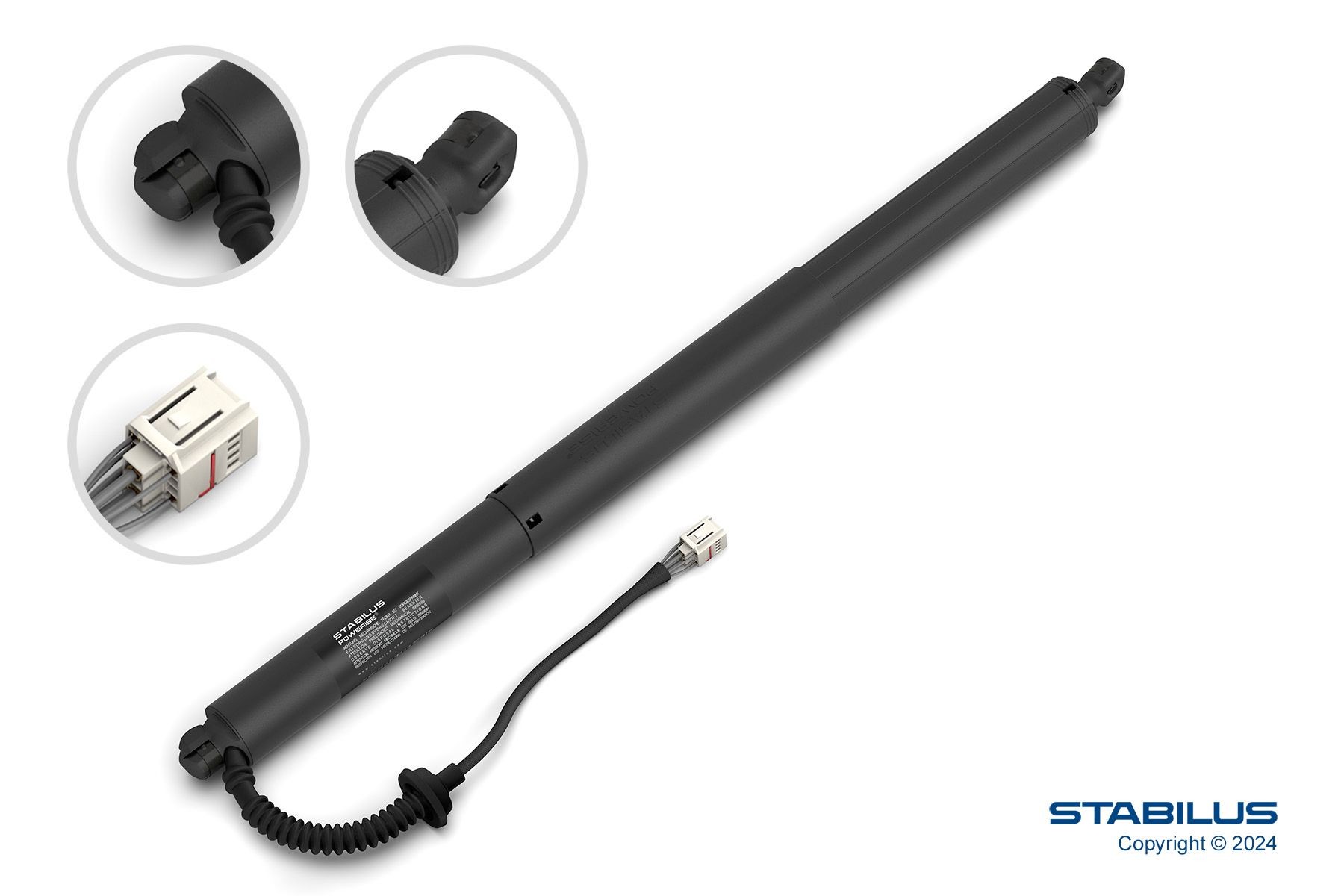 STABILUS 787803 Electrical motor, tailgate OCTAVIA 2.0 TSI RS 245 PS Petrol