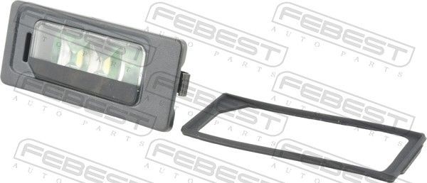 FEBEST Licence Plate Light Article number: 23631-001LED cheaply