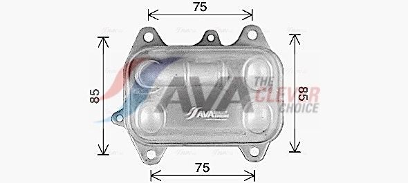 AVA COOLING SYSTEMS Engine radiator Article number: AB2001 cheaply
