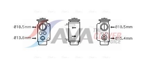AVA COOLING SYSTEMS AC expansion valve Article number: BW1240 cheaply
