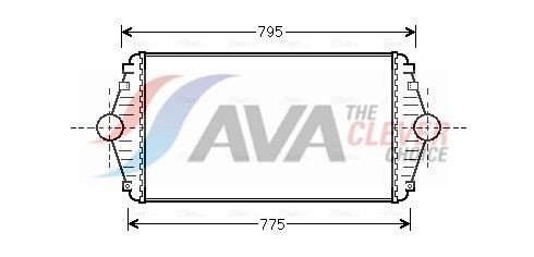 AVA COOLING SYSTEMS Intercooler Article number: CN4086 cheaply
