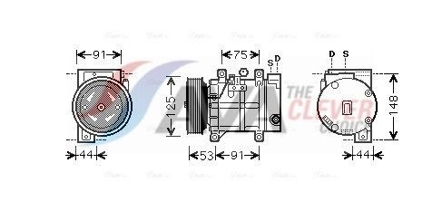 AVA COOLING SYSTEMS Heater matrix Article number: DN6226 cheaply