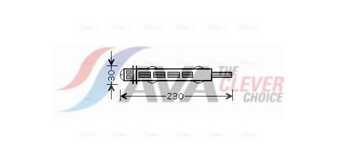 AVA COOLING SYSTEMS Tørfilter aircondition Varenummer: FTD315 billige
