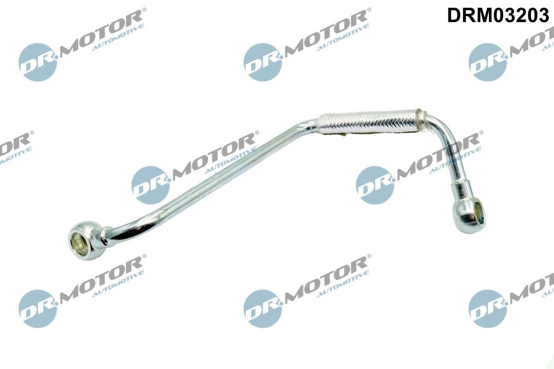 DR.MOTOR AUTOMOTIVE DRM03203 Olierør, turbolader GOLF 1.4 TSI 160 HK Benzin 2009