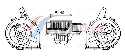 AVA COOLING SYSTEMS Radiaator, mootorijahutus Artikli number: OL2232 soodsalt