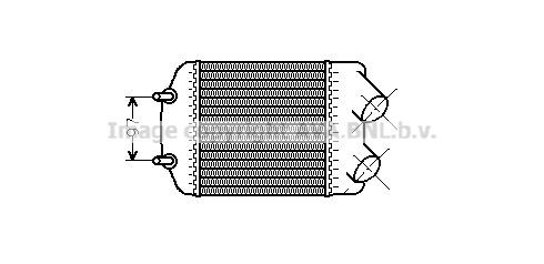 AVA COOLING SYSTEMS Intercooler Article number: RT4148 cheaply