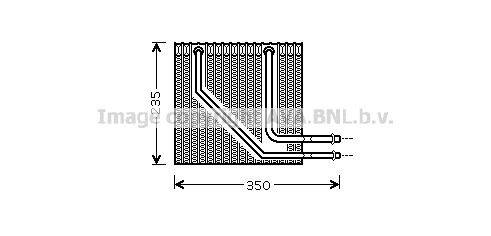 AVA COOLING SYSTEMS Evaporator, aer conditionat număr articol: RTV407 ieftin