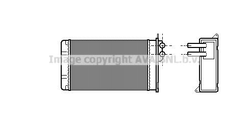 AVA COOLING SYSTEMS Heater matrix Article number: ST6025 cheaply