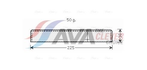 AVA COOLING SYSTEMS Tørfilter aircondition Varenummer: UVD125 billige