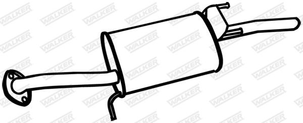 WALKER Starter motor Article number: WST01543 cheaply