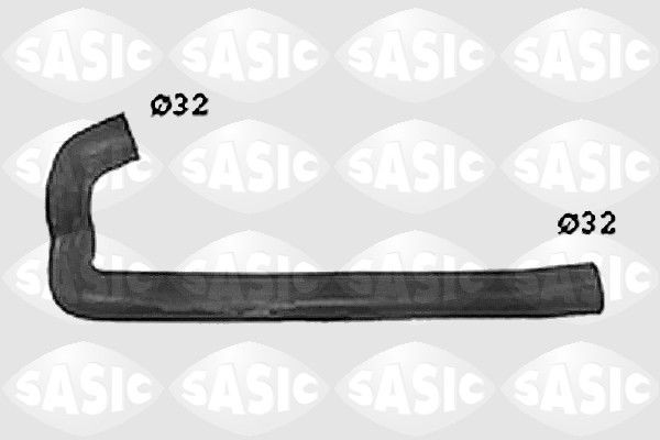 SASIC Radiator hose Article number: SWH0448 cheaply