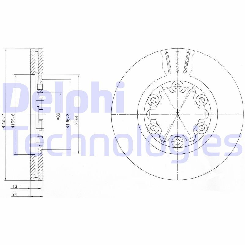 DELPHI Piduriketas Artikli number: BG3559 soodsalt