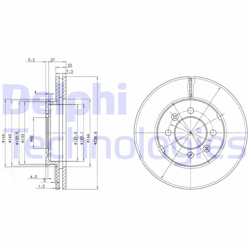 DELPHI Piduriketas Artikli number: BG2290 soodsalt