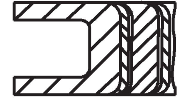 MAHLE ORIGINAL Kolvid Artikli number: 004 12 02 soodsalt