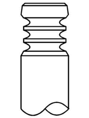 MAHLE ORIGINAL Inlet valve Article number: 007 VE 30716 000 cheaply