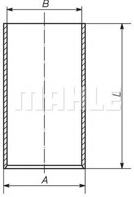 MAHLE ORIGINAL Cylinderforing Varenummer: 007 WV 07 billige
