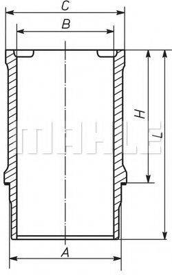 MAHLE ORIGINAL Cylinderforing Varenummer: 021 WN 31 billige