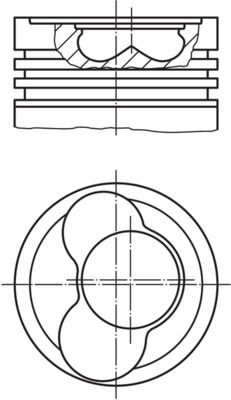 MAHLE ORIGINAL Stempel Varenummer: 030 58 01 billige