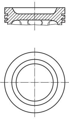 MAHLE ORIGINAL Stempel Varenummer: 039 68 00 billige