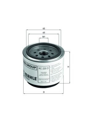 MAHLE ORIGINAL Automatic transmission filter Article number: HC 114 cheaply