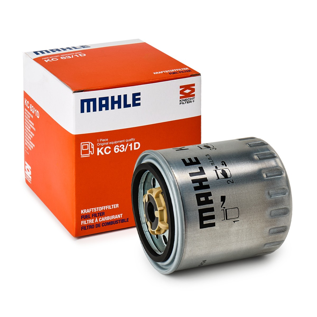 MAHLE ORIGINAL Kütusefilter Artikli number: KC 63/1D soodsalt