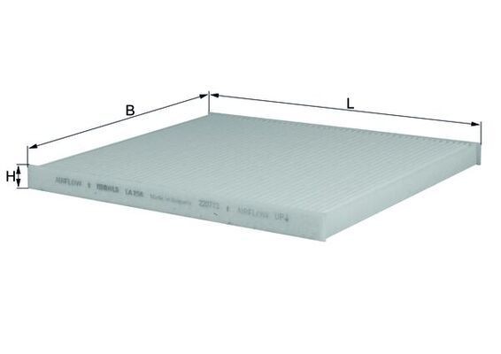 MAHLE ORIGINAL Pollenfilter Varenummer: LA 298 billige