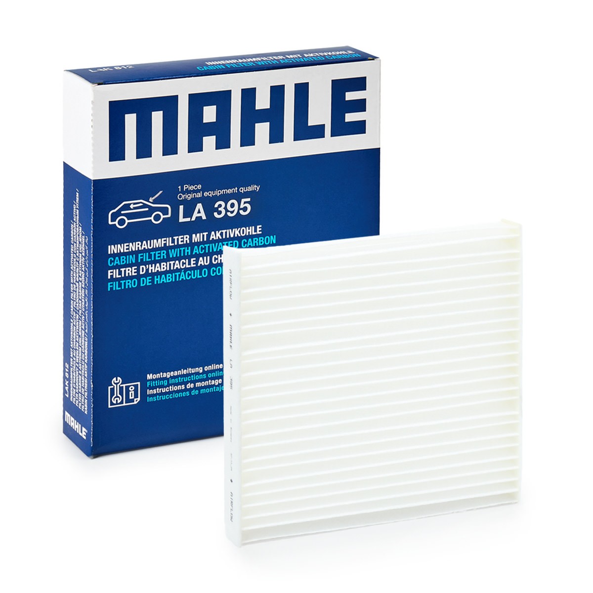 MAHLE ORIGINAL Pollenfilter Varenummer: LA 395 billige
