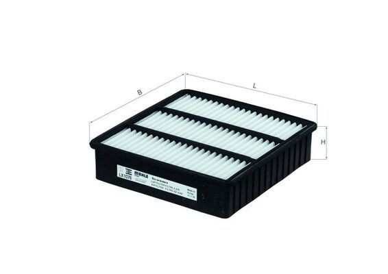 MAHLE ORIGINAL Luftfilter Varenummer: LX 1076 billige