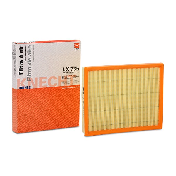 MAHLE ORIGINAL Air filter Article number: LX 735 cheaply