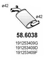 ASSO Kesksummuti Artikli number: 58.6038 soodsalt