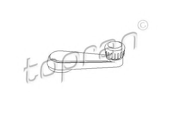 TOPRAN Window Crank Article number: 102 889 cheaply