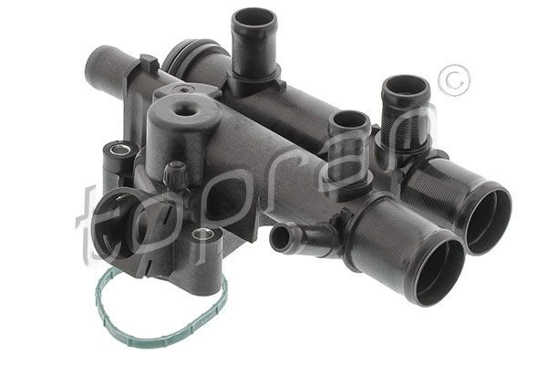TOPRAN Thermostat housing Article number: 207 592 cheaply